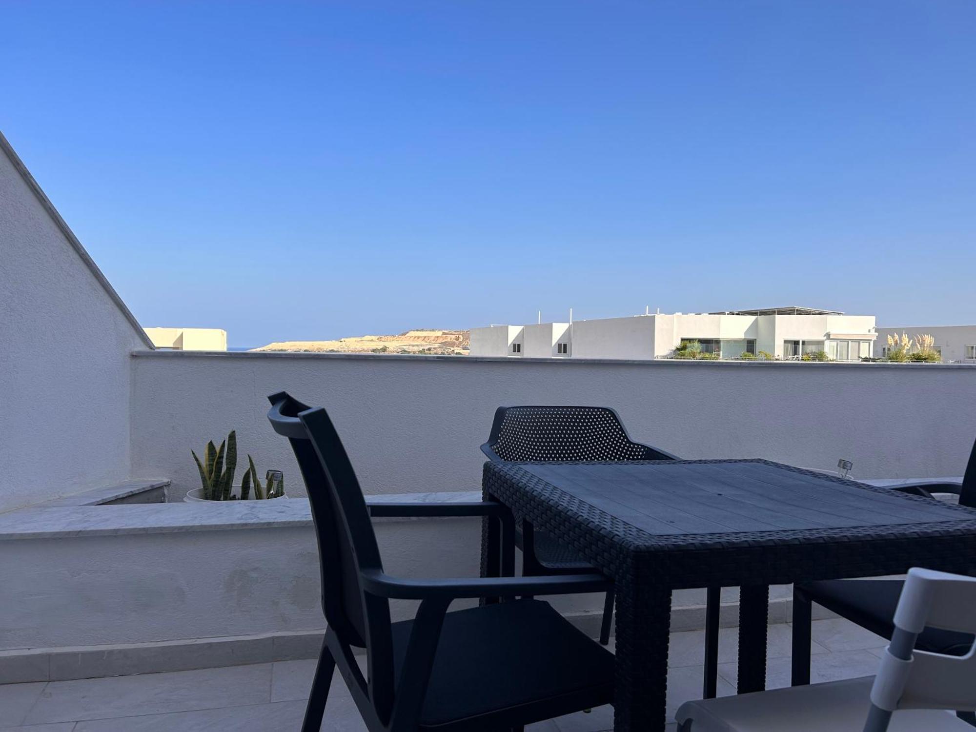 Qawra Penthouse 4Person Ac+Wifi Appartement St. Paul's Bay Buitenkant foto