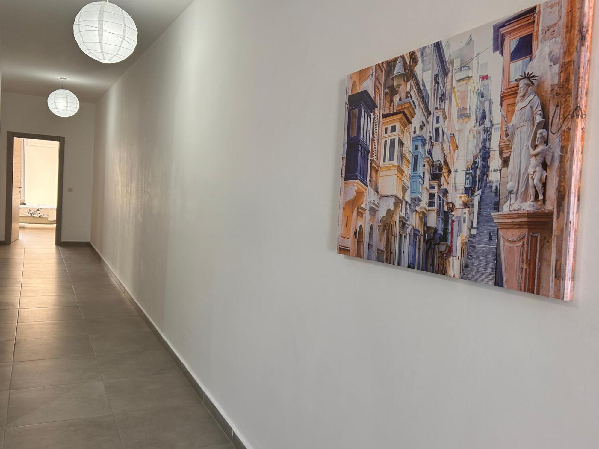 Qawra Penthouse 4Person Ac+Wifi Appartement St. Paul's Bay Buitenkant foto