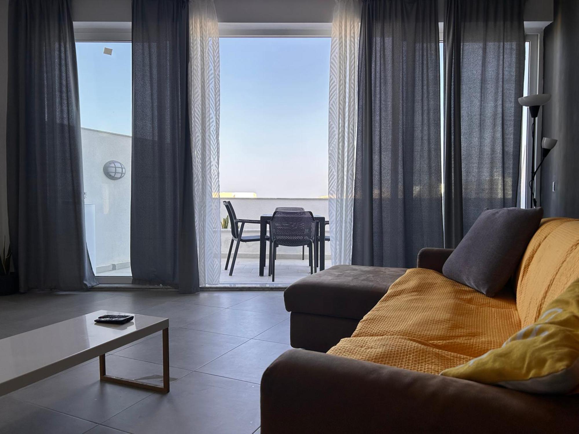 Qawra Penthouse 4Person Ac+Wifi Appartement St. Paul's Bay Buitenkant foto